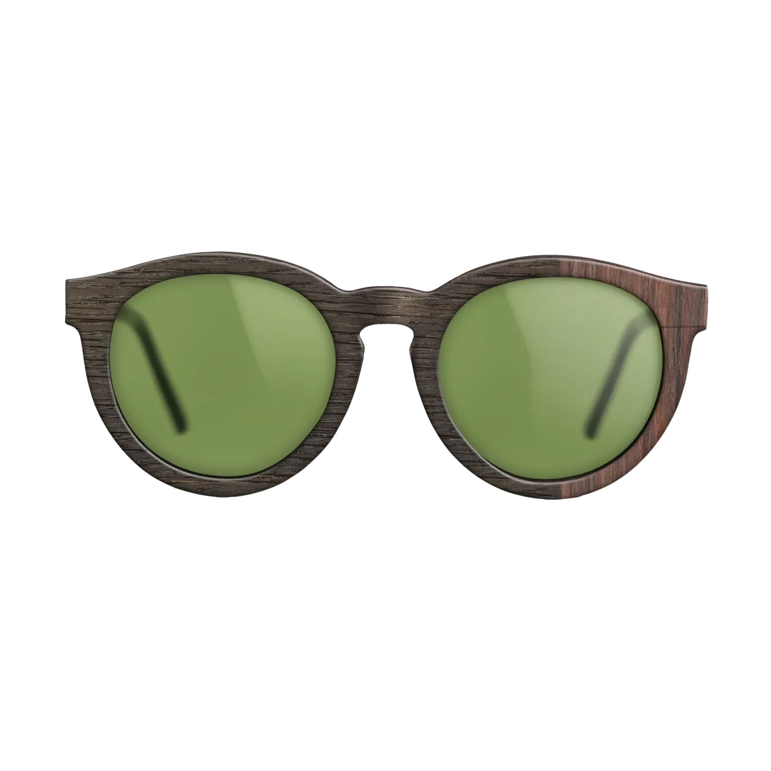 Fumed Oak,Rosewood Reconstituted: Bauhaus - The Rebel - Round - SIRIS wood optic