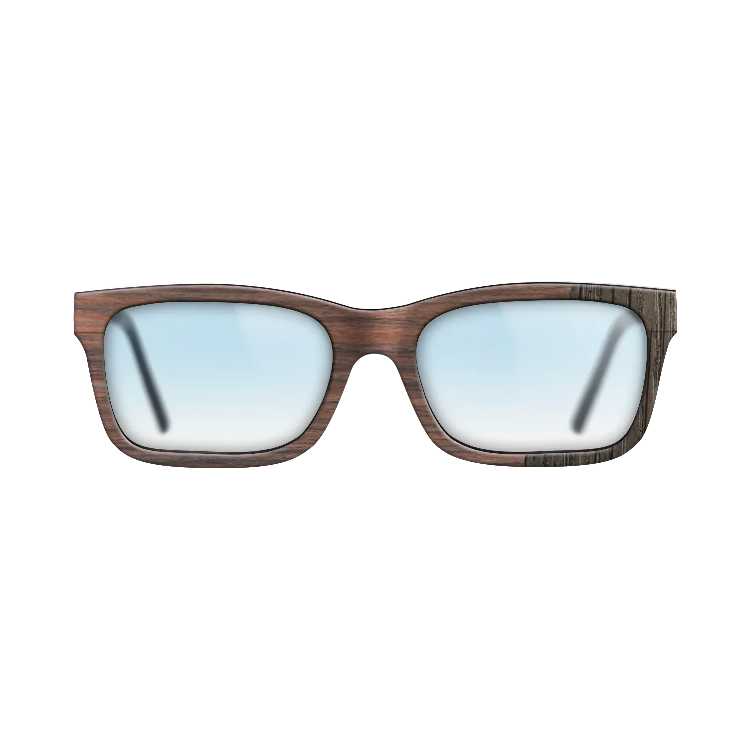 Fumed Oak,Rosewood Reconstituted: Bauhaus - The Sage - Rectangle - 953 - SIRIS wood optic