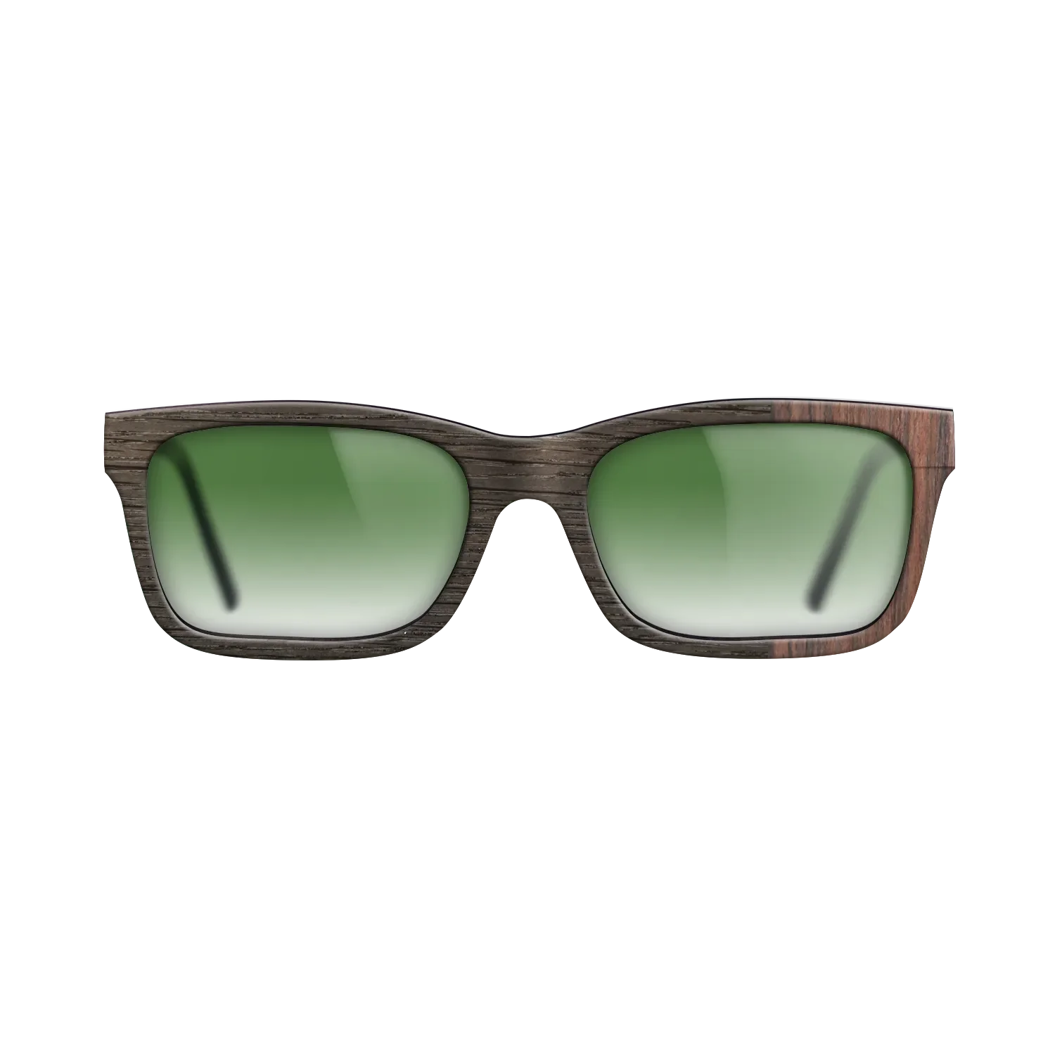 Fumed Oak,Rosewood Reconstituted: Bauhaus - The Sage - Rectangle - SIRIS wood optic