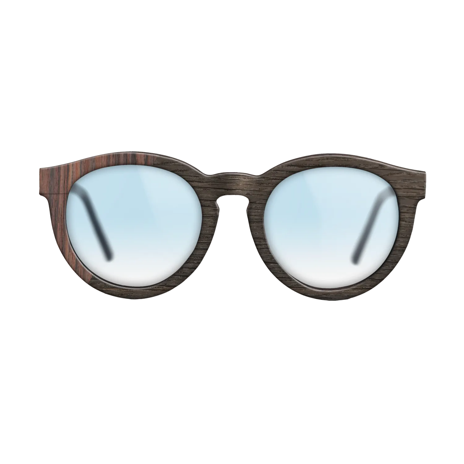 Fumed Oak,Rosewood Reconstituted: Binary - The Rebel - Round - 1959 - SIRIS wood optic