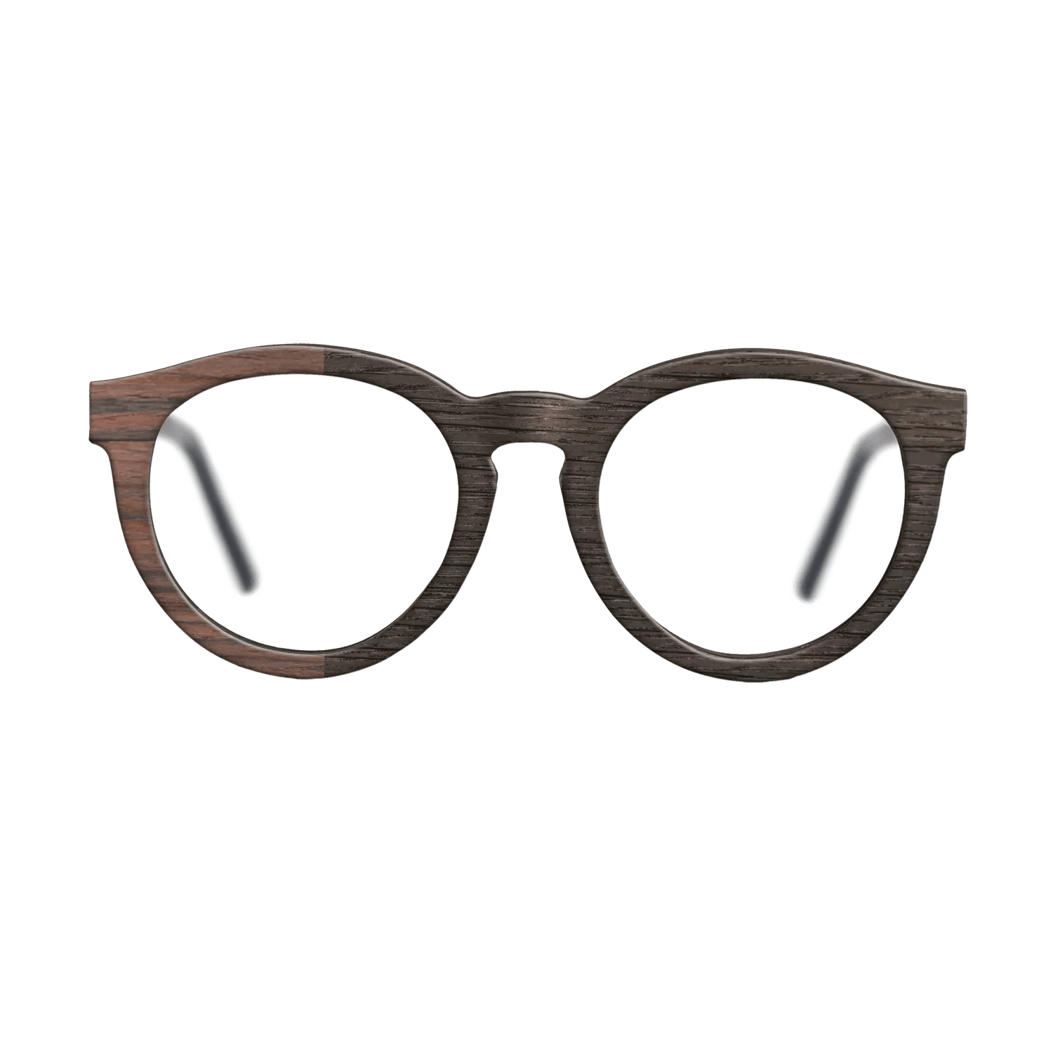 Fumed Oak,Rosewood Reconstituted: Binary - The Rebel - Round - SIRIS wood optic