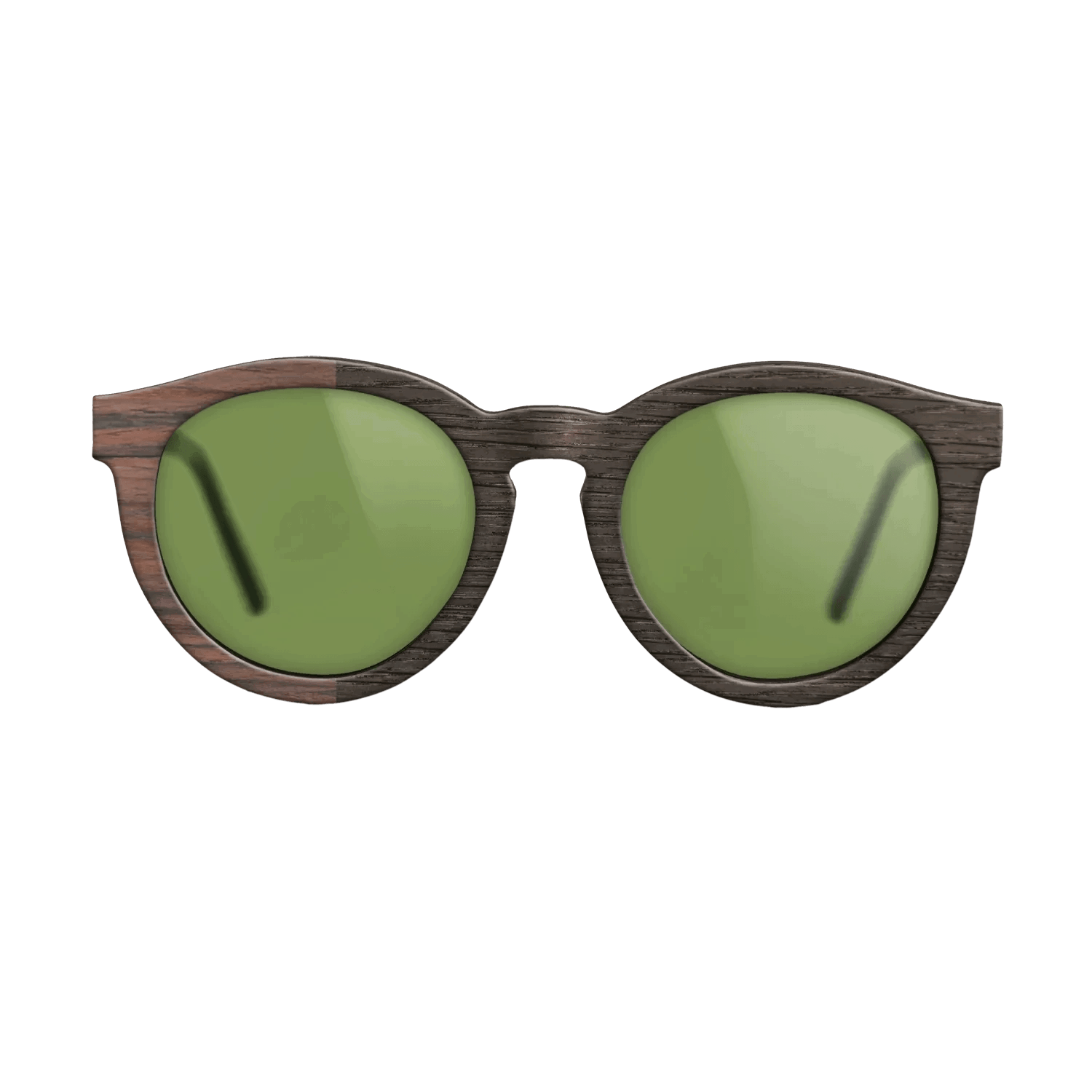 Fumed Oak,Rosewood Reconstituted: Binary - The Rebel - Round - SIRIS wood optic