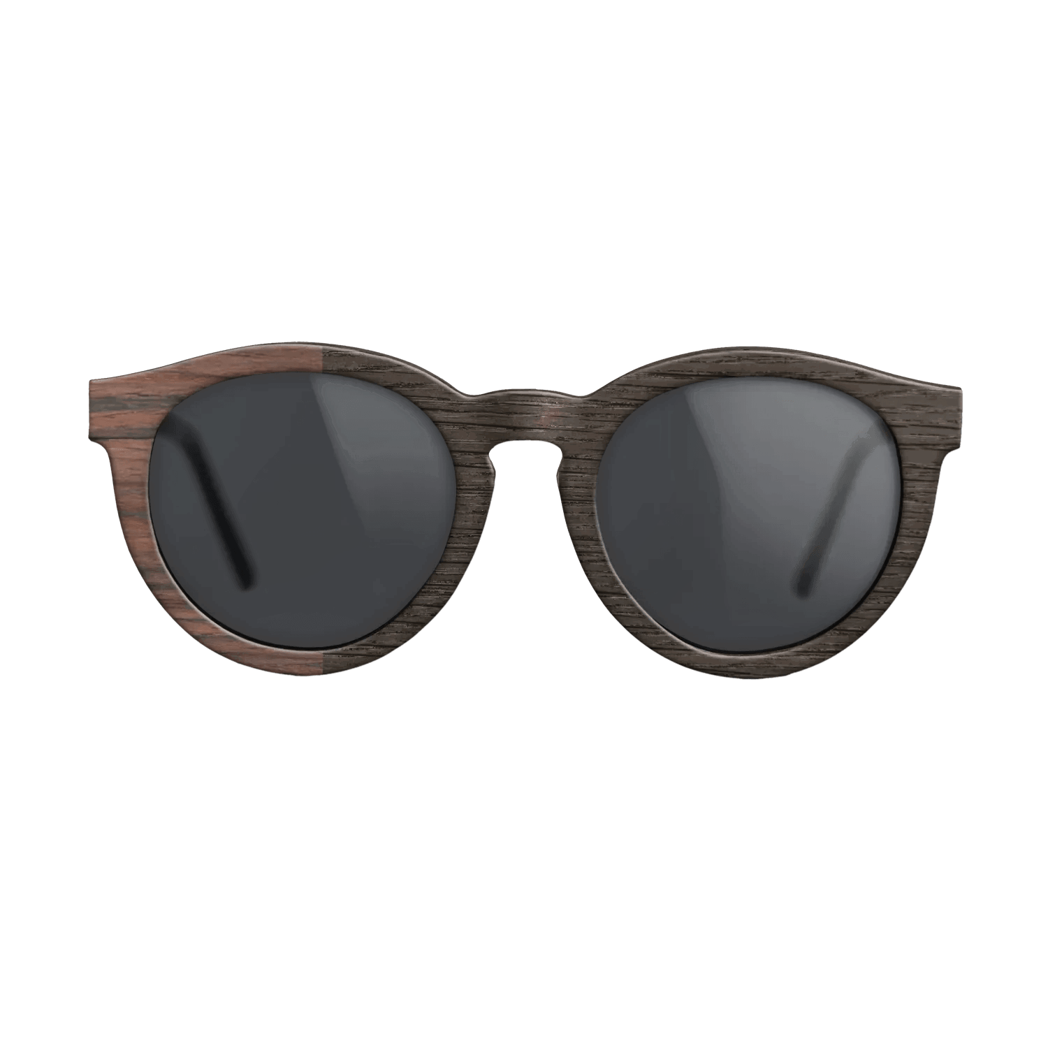 Fumed Oak,Rosewood Reconstituted: Binary - The Rebel - Round - SIRIS wood optic