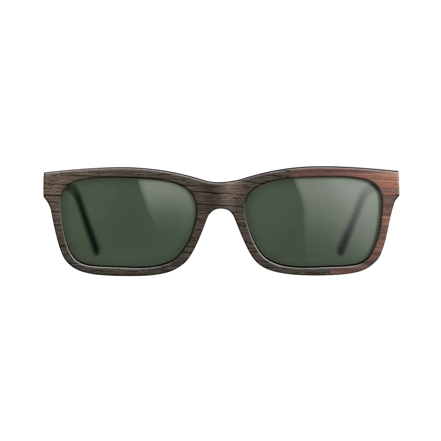 Fumed Oak,Rosewood Reconstituted: Splice - The Sage - Rectangle - 1566 - SIRIS wood optic