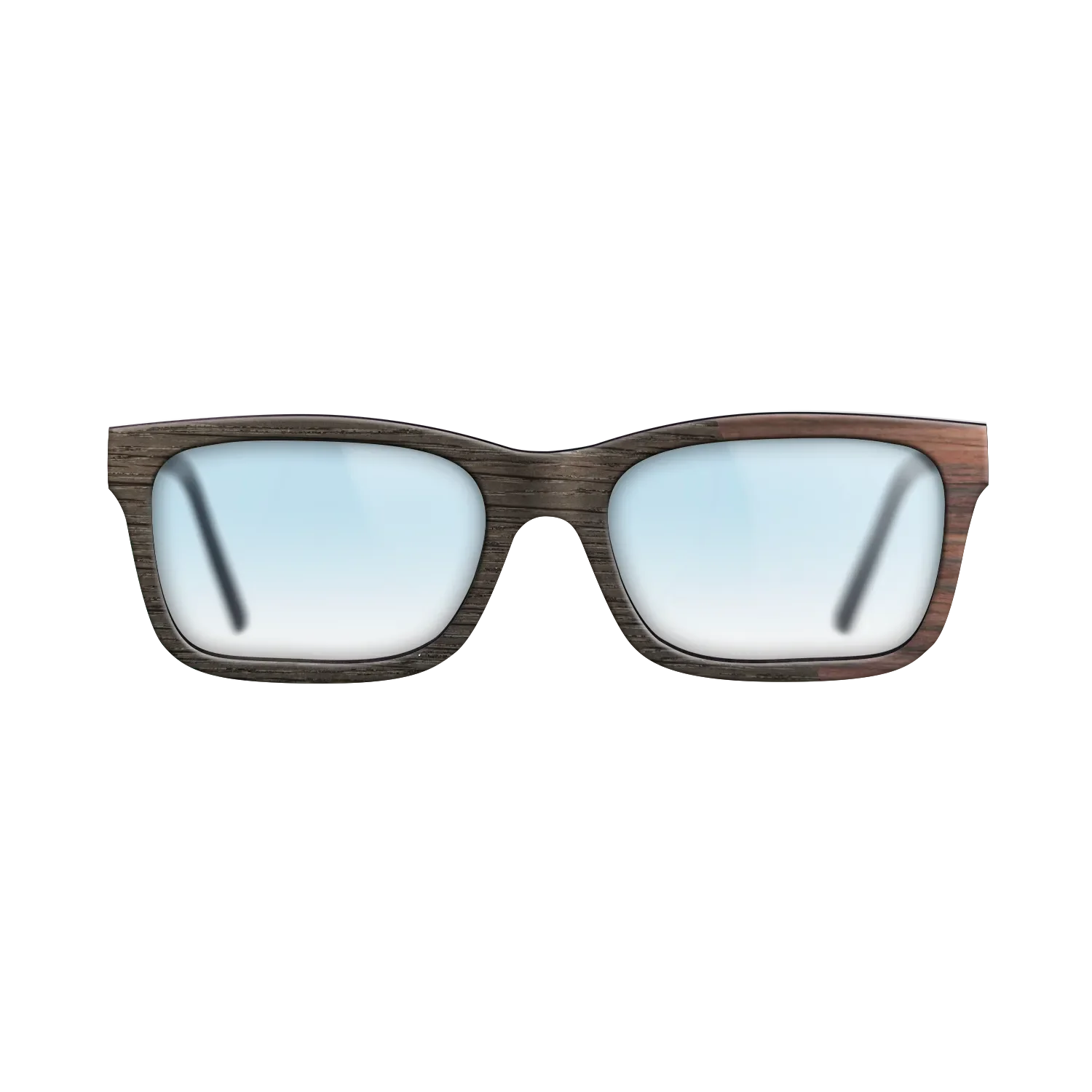 Fumed Oak,Rosewood Reconstituted: Splice - The Sage - Rectangle - 1566 - SIRIS wood optic