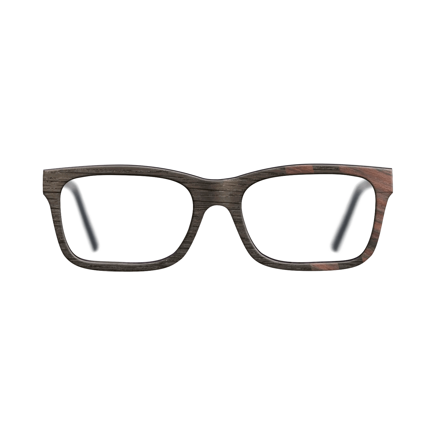 Fumed Oak,Rosewood Reconstituted: Splice - The Sage - Rectangle - SIRIS wood optic