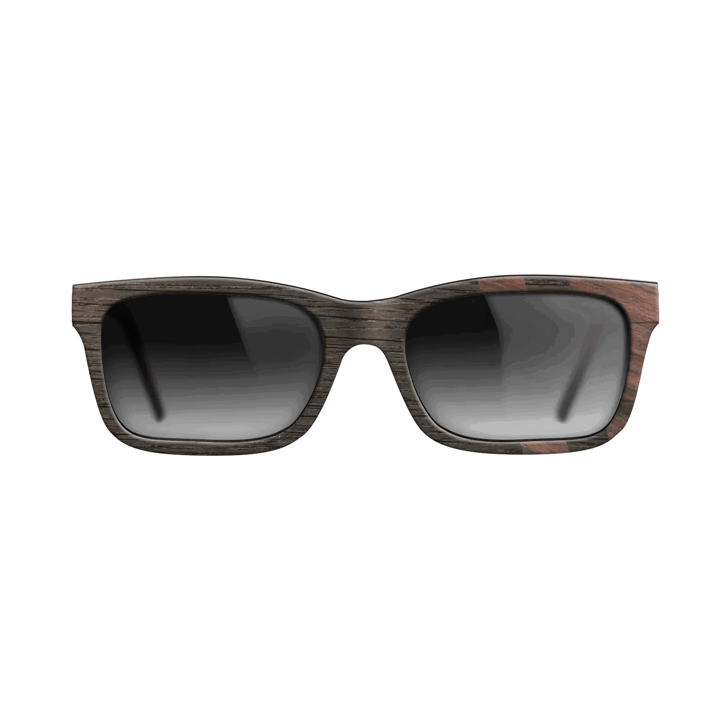 Fumed Oak,Rosewood Reconstituted: Splice - The Sage - Rectangle - SIRIS wood optic