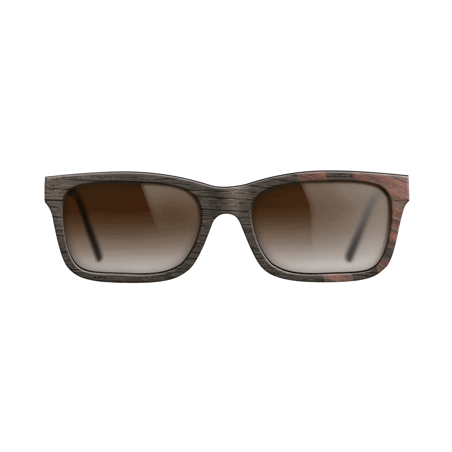Fumed Oak,Rosewood Reconstituted: Splice - The Sage - Rectangle - SIRIS wood optic