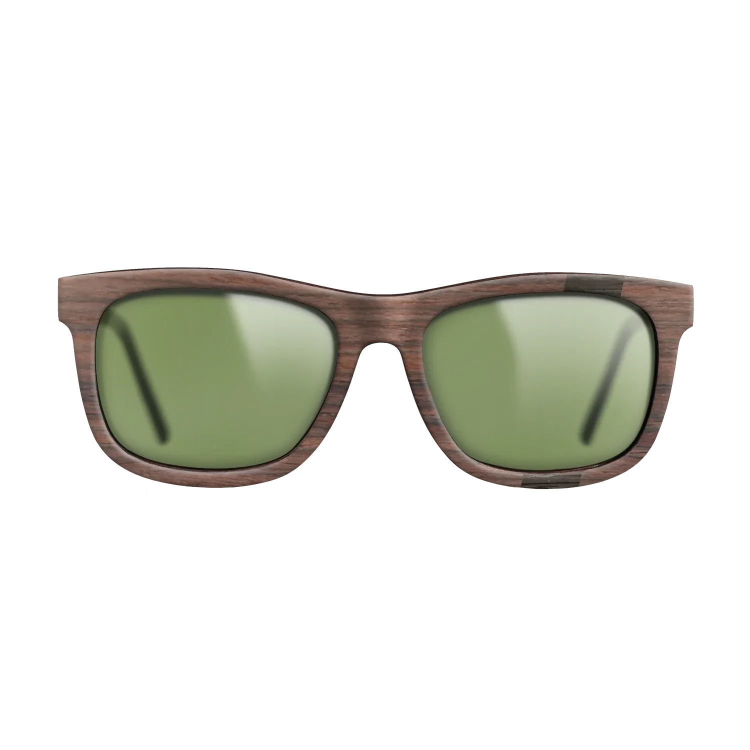 Fumed Oak,Rosewood Reconstituted: Wedge - The Hero - Square - SIRIS wood optic