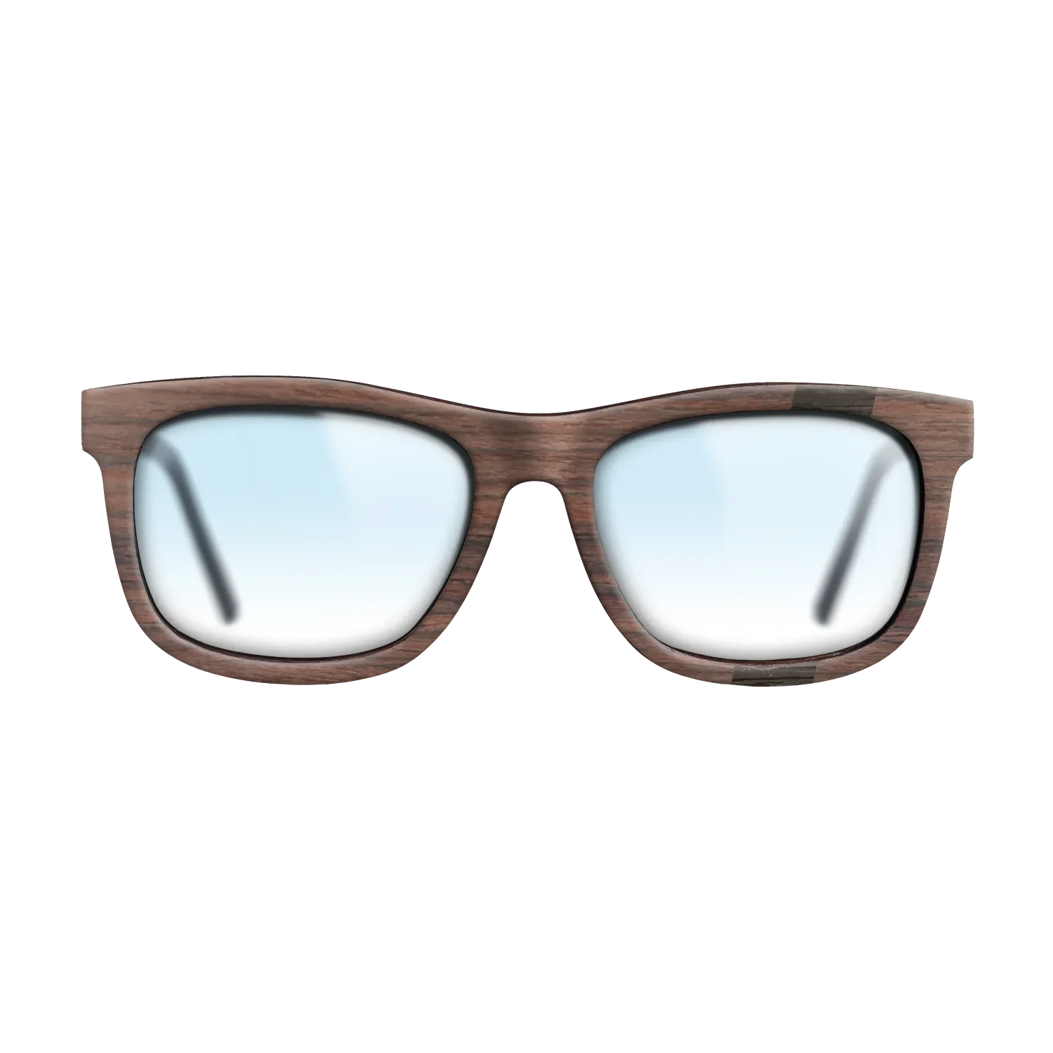 Fumed Oak,Rosewood Reconstituted: Wedge - The Hero - Square - SIRIS wood optic