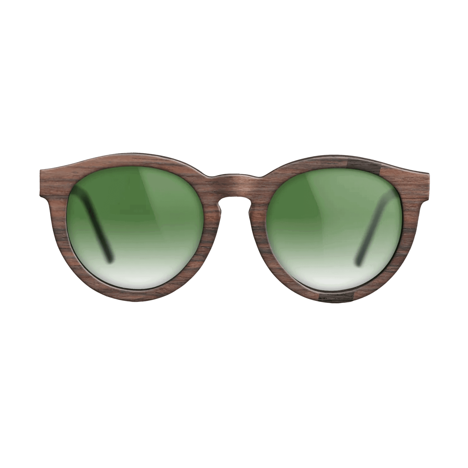 Fumed Oak,Rosewood Reconstituted: Wedge - The Rebel - Round - SIRIS wood optic