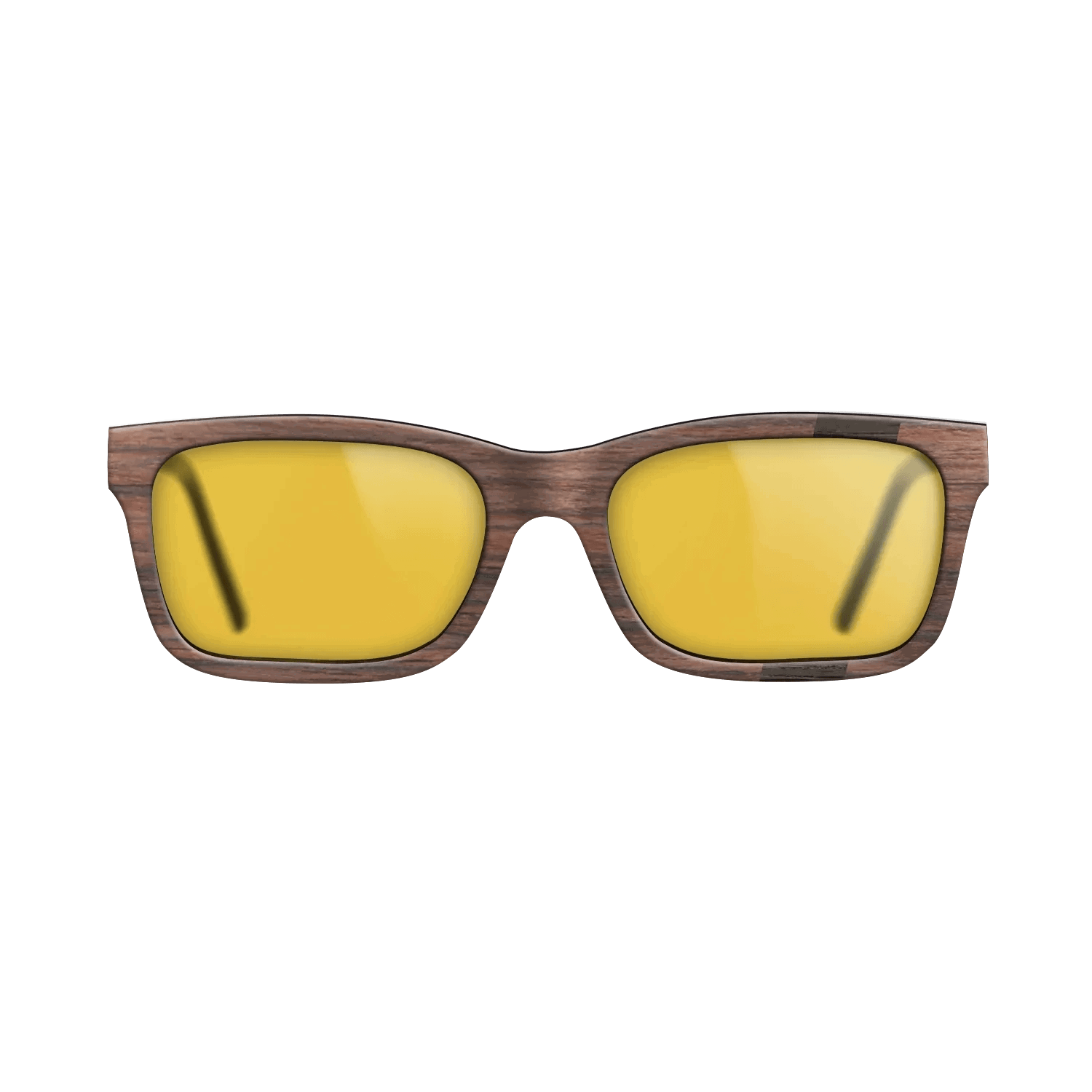 Fumed Oak,Rosewood Reconstituted: Wedge - The Sage - Rectangle - SIRIS wood optic