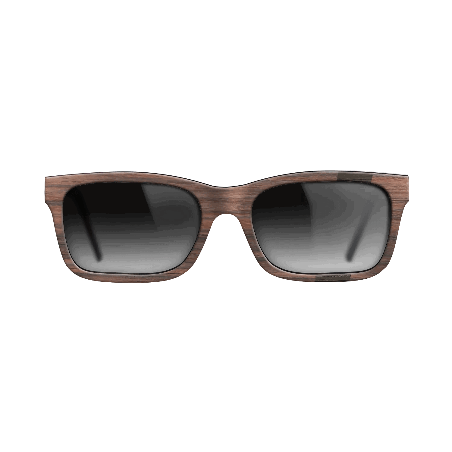 Fumed Oak,Rosewood Reconstituted: Wedge - The Sage - Rectangle - SIRIS wood optic