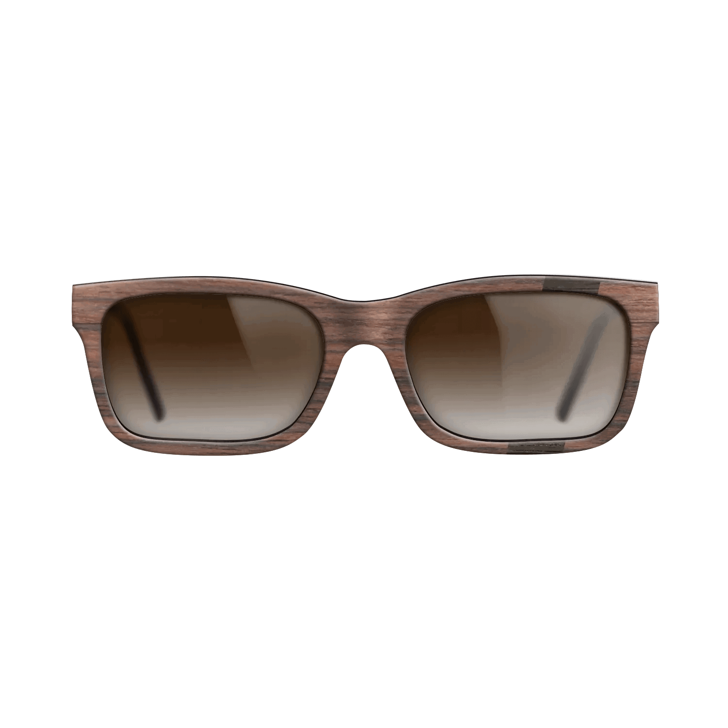 Fumed Oak,Rosewood Reconstituted: Wedge - The Sage - Rectangle - SIRIS wood optic