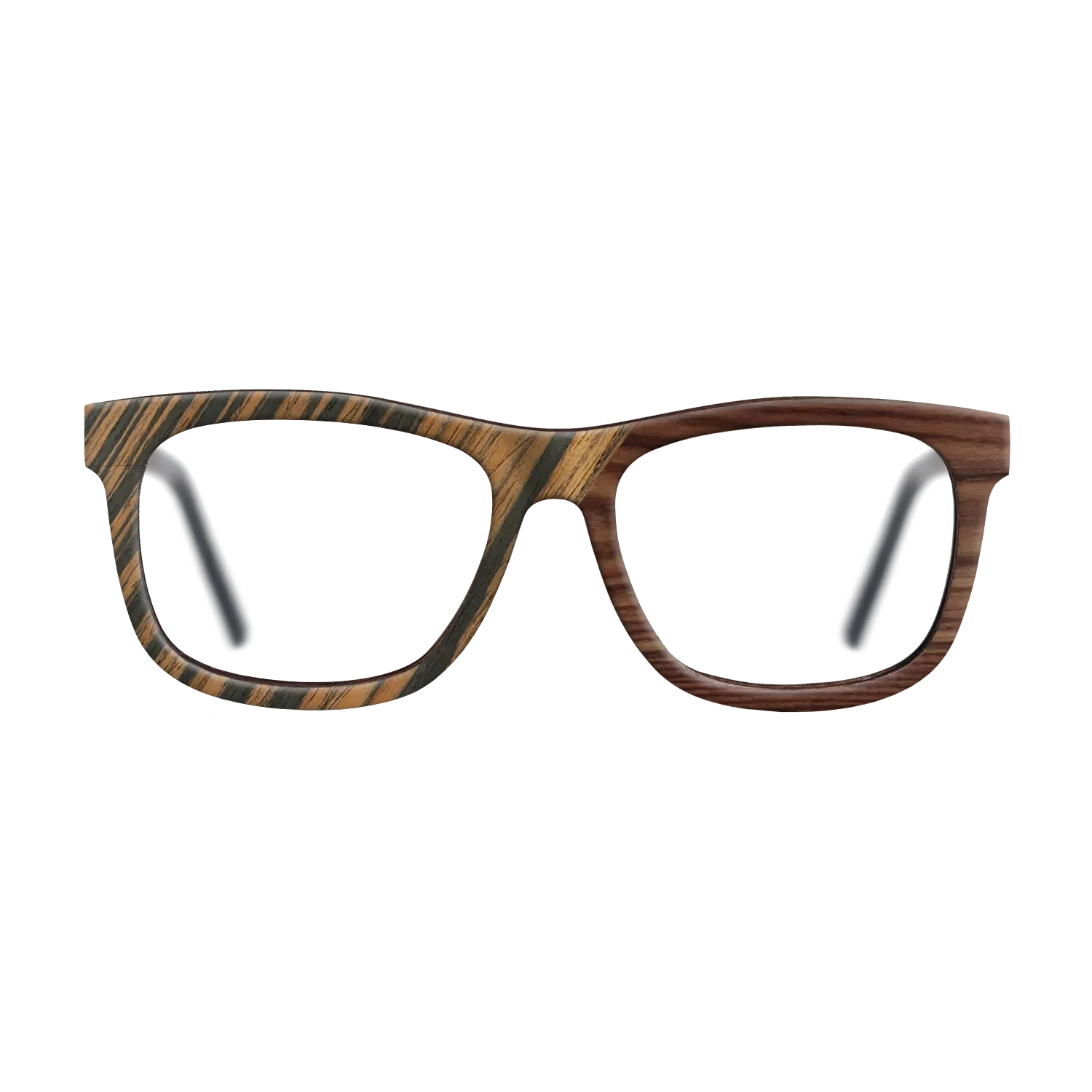Fumed Oak,Royal White Ebony,Kingwood,Olive Burl,Italian Ebony: Geometric - The Hero - Square - SIRIS wood optic