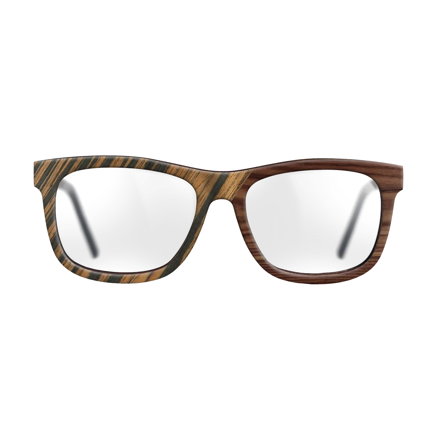 Fumed Oak,Royal White Ebony,Kingwood,Olive Burl,Italian Ebony: Geometric - The Hero - Square - SIRIS wood optic