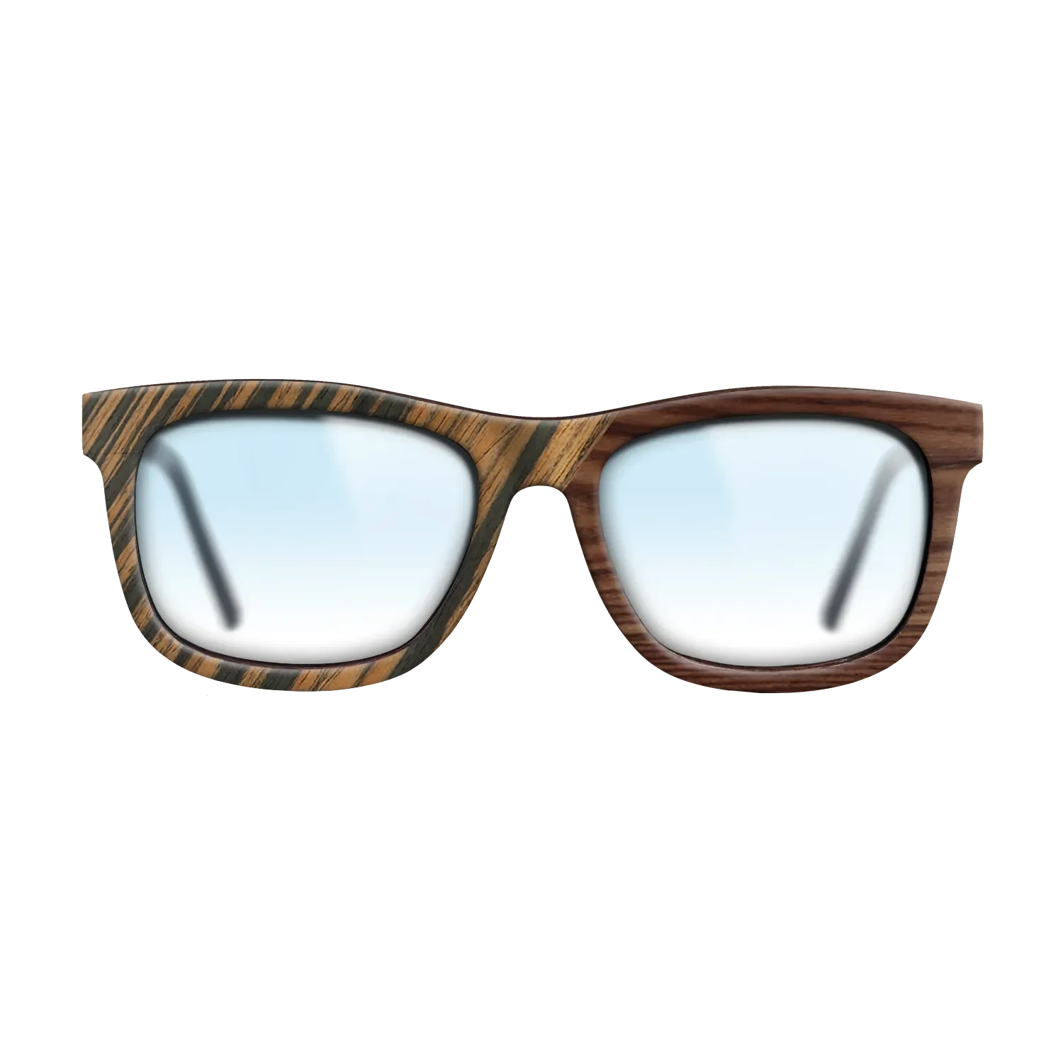 Fumed Oak,Royal White Ebony,Kingwood,Olive Burl,Italian Ebony: Geometric - The Hero - Square - SIRIS wood optic