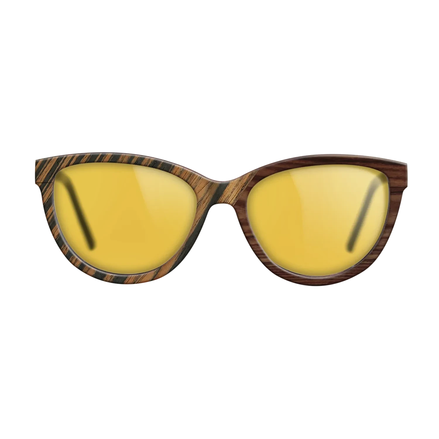 Fumed Oak,Royal White Ebony,Kingwood,Olive Burl,Italian Ebony: Geometric - The Maiden - Cat - SIRIS wood optic