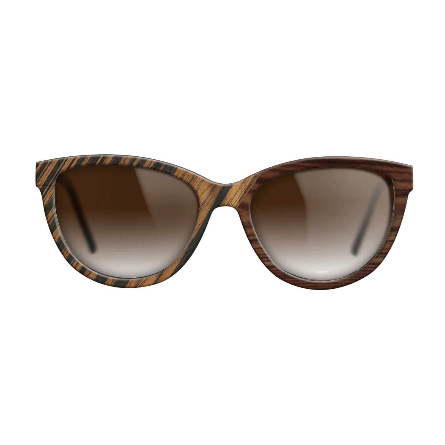 Fumed Oak,Royal White Ebony,Kingwood,Olive Burl,Italian Ebony: Geometric - The Maiden - Cat - SIRIS wood optic