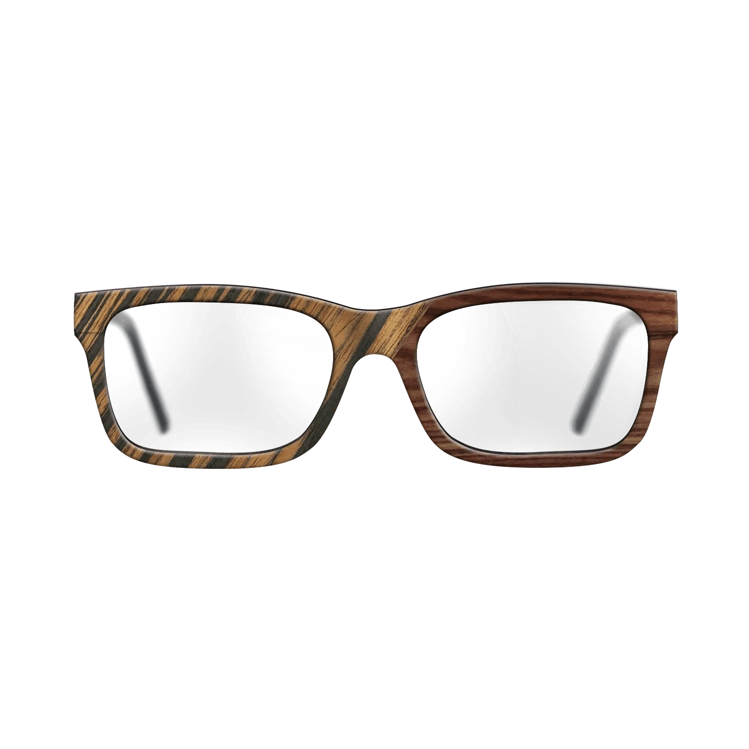 Fumed Oak,Royal White Ebony,Kingwood,Olive Burl,Italian Ebony: Geometric - The Sage - Block - SIRIS wood optic