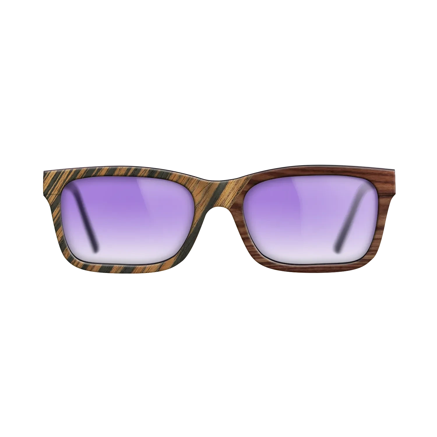 Fumed Oak,Royal White Ebony,Kingwood,Olive Burl,Italian Ebony: Geometric - The Sage - Block - SIRIS wood optic