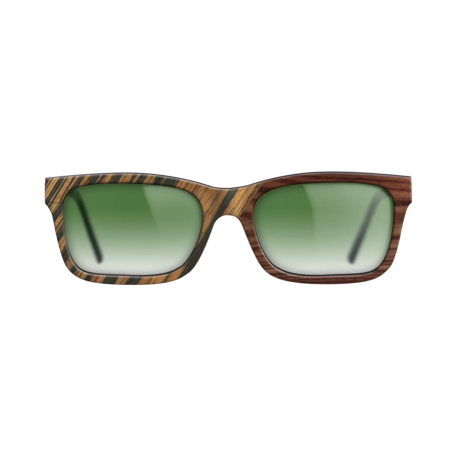 Fumed Oak,Royal White Ebony,Kingwood,Olive Burl,Italian Ebony: Geometric - The Sage - Block - SIRIS wood optic