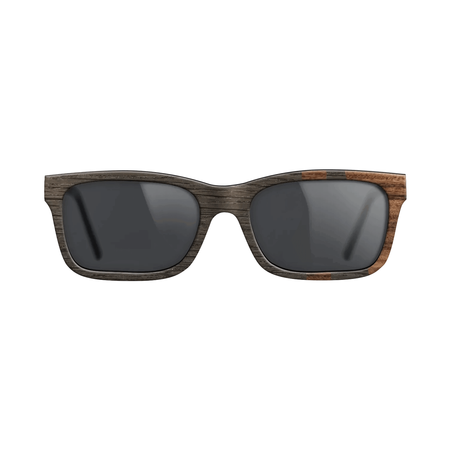 Fumed Oak,Santos Rosewood Dark: Bauhaus - The Sage - Rectangle - SIRIS wood optic