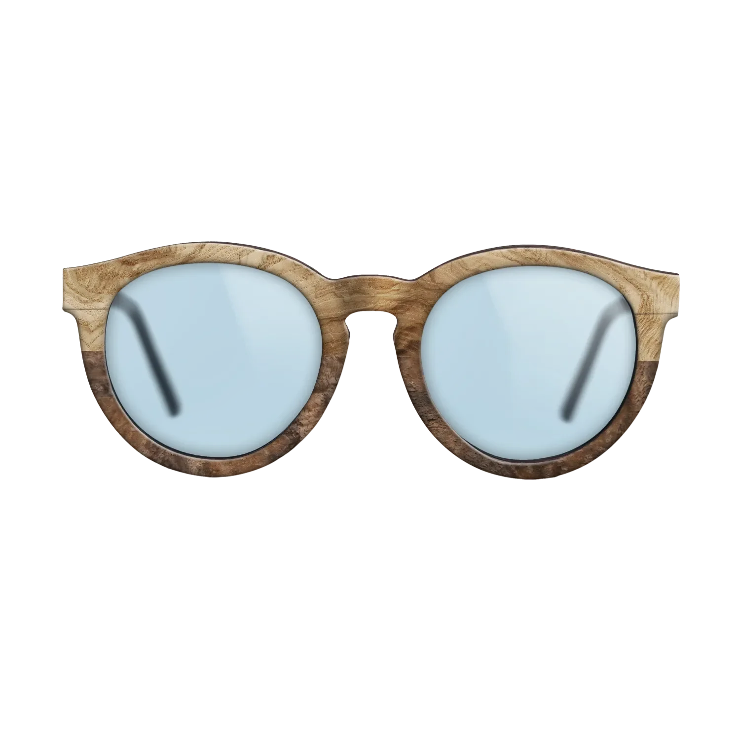Fumed Oak,Santos Rosewood Dark,Bocote,Santos Rosewood Light: Tricut - The Rebel - Round - 1446 - SIRIS wood optic