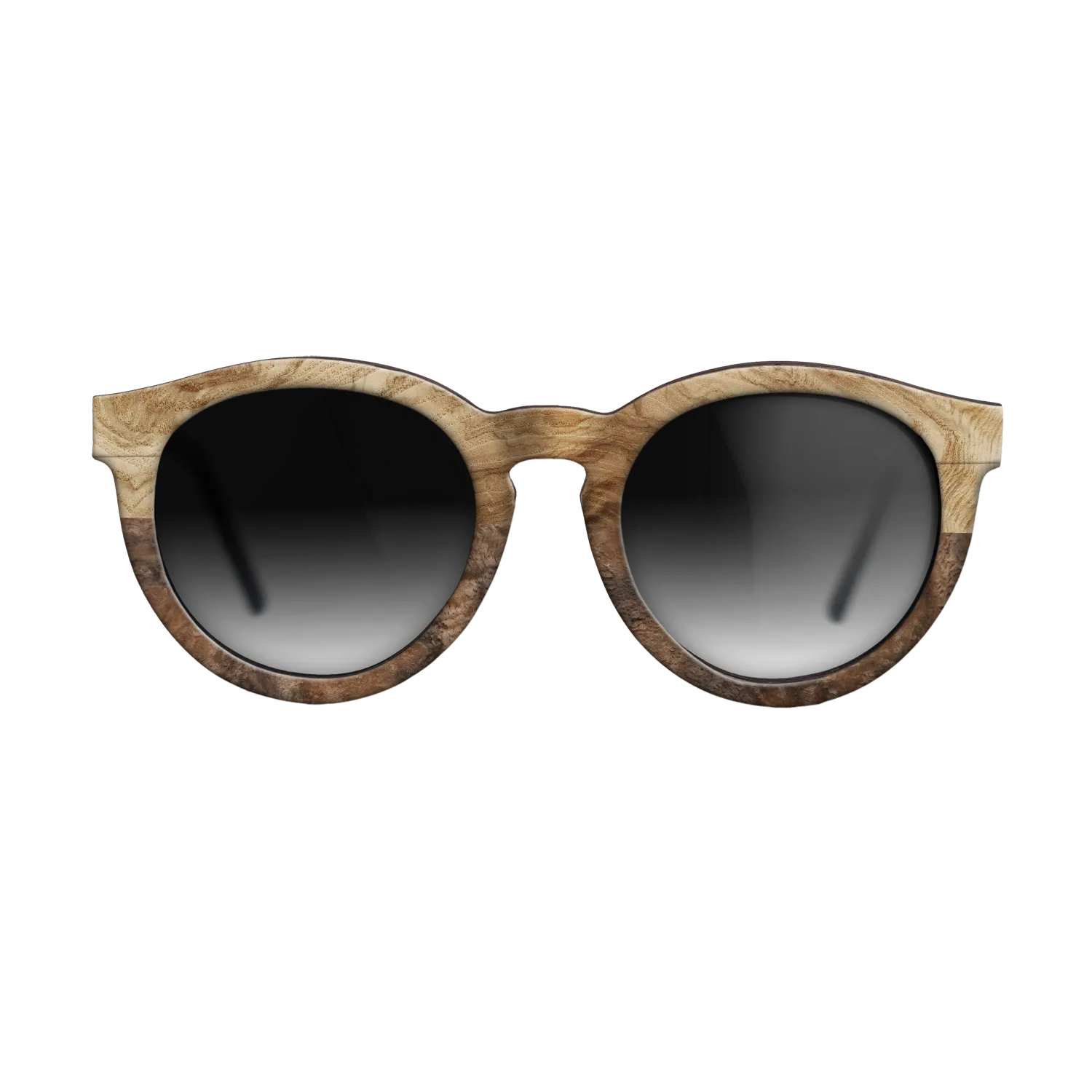 Fumed Oak,Santos Rosewood Dark,Bocote,Santos Rosewood Light: Tricut - The Rebel - Round - 1446 - SIRIS wood optic