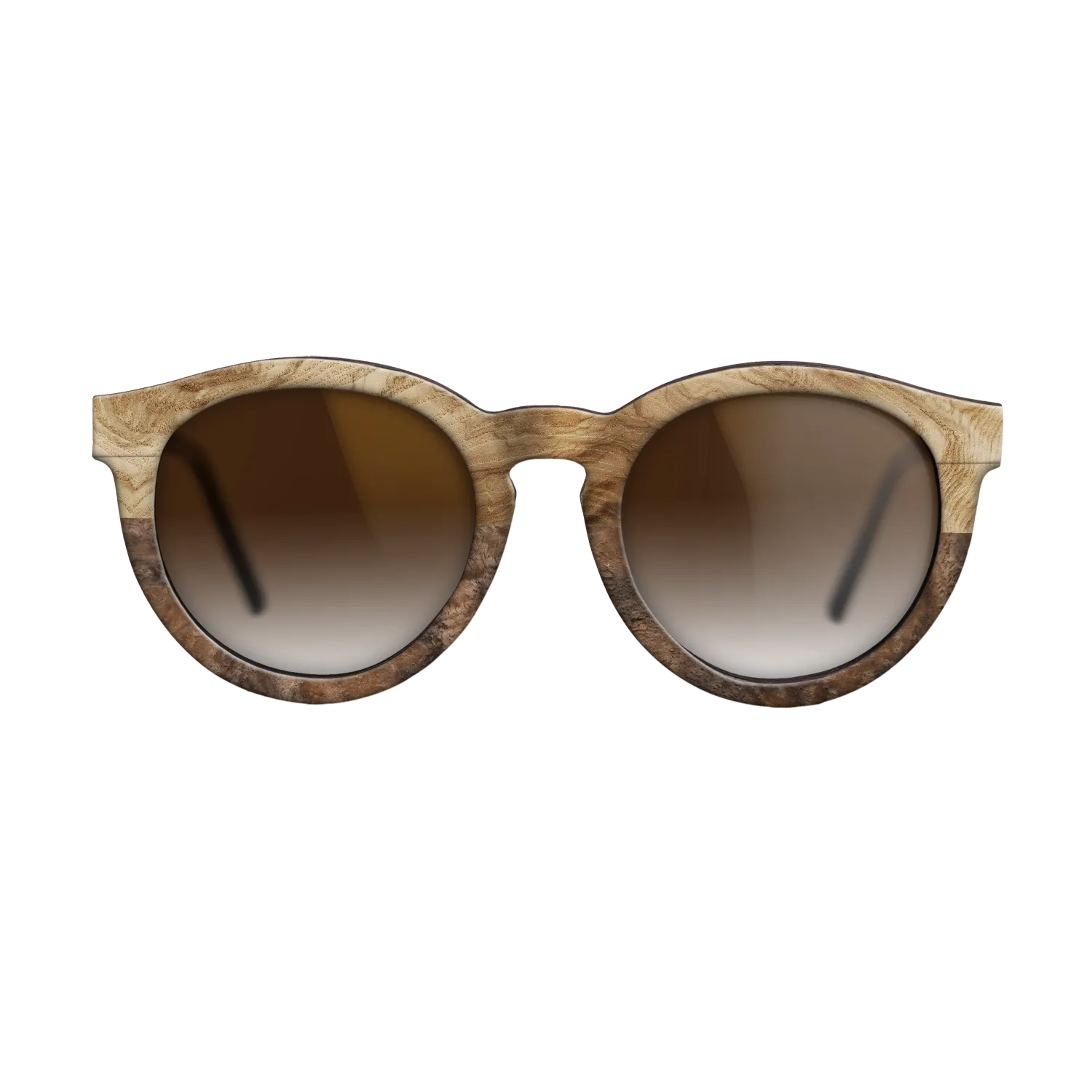 Fumed Oak,Santos Rosewood Dark,Bocote,Santos Rosewood Light: Tricut - The Rebel - Round - 1446 - SIRIS wood optic