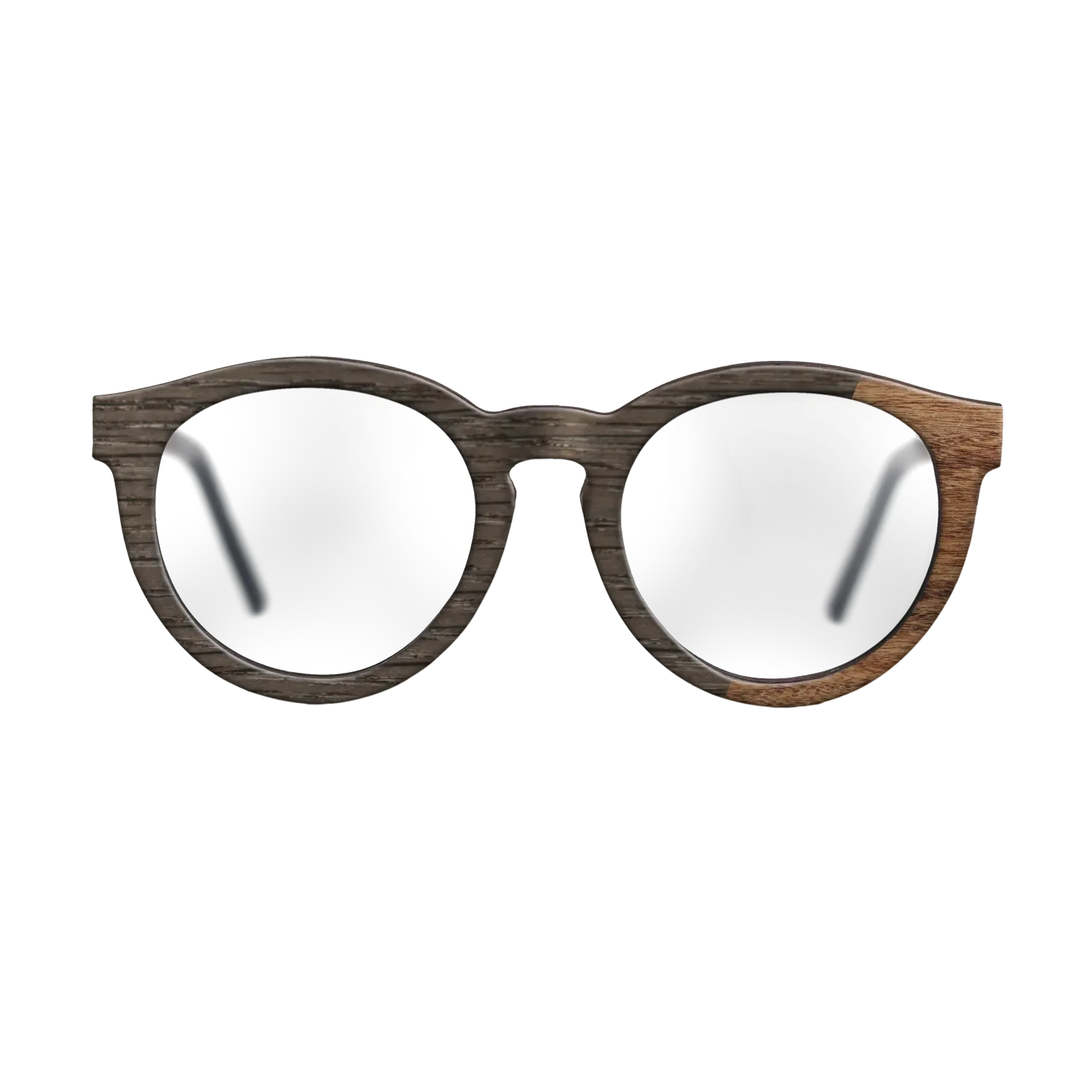 Fumed Oak,Santos Rosewood Dark: Dicut - The Rebel - Round - SIRIS wood optic