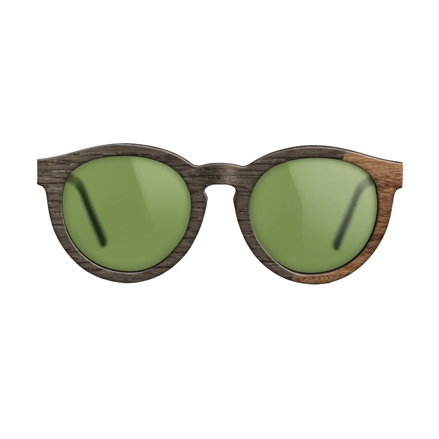 Fumed Oak,Santos Rosewood Dark: Dicut - The Rebel - Round - SIRIS wood optic