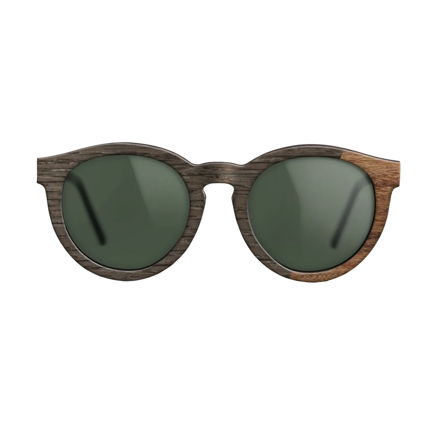 Fumed Oak,Santos Rosewood Dark: Dicut - The Rebel - Round - SIRIS wood optic