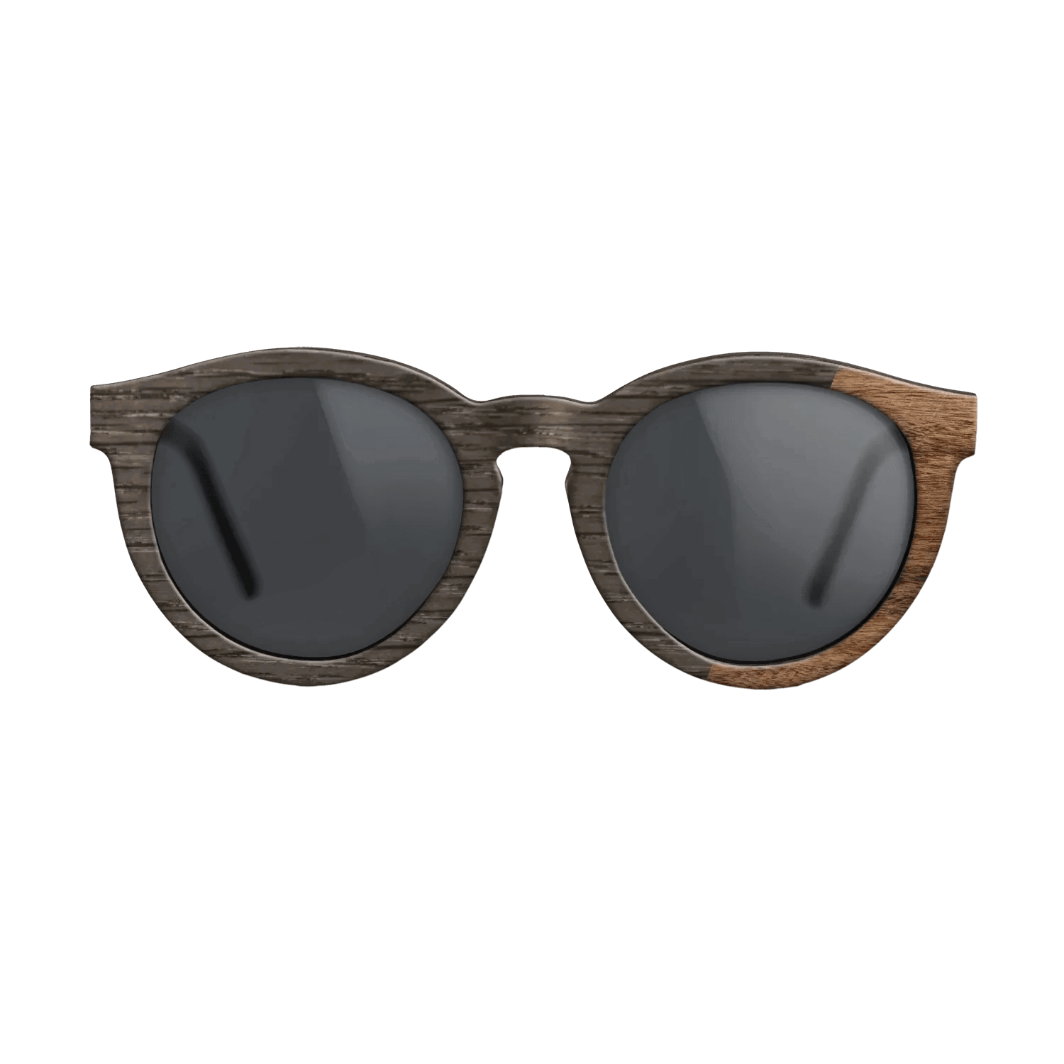 Fumed Oak,Santos Rosewood Dark: Dicut - The Rebel - Round - SIRIS wood optic