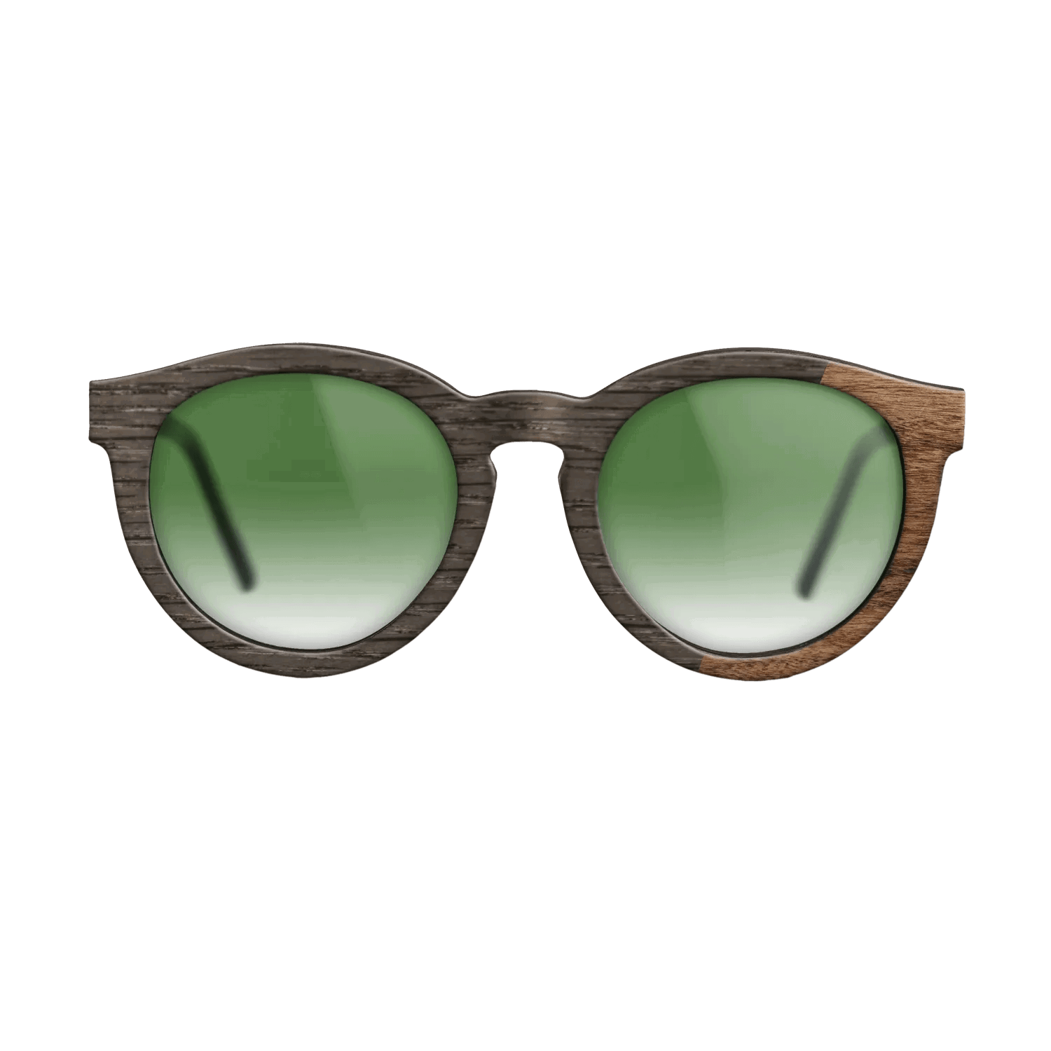 Fumed Oak,Santos Rosewood Dark: Dicut - The Rebel - Round - SIRIS wood optic