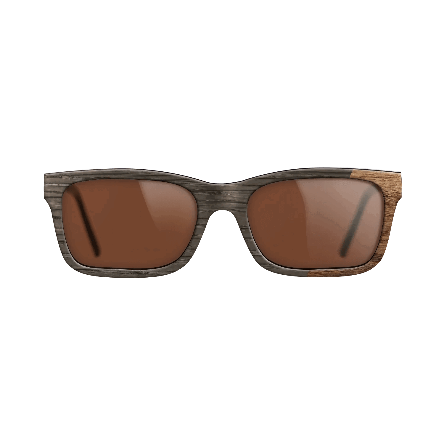 Fumed Oak,Santos Rosewood Dark: Dicut - The Sage - Rectangle - SIRIS wood optic