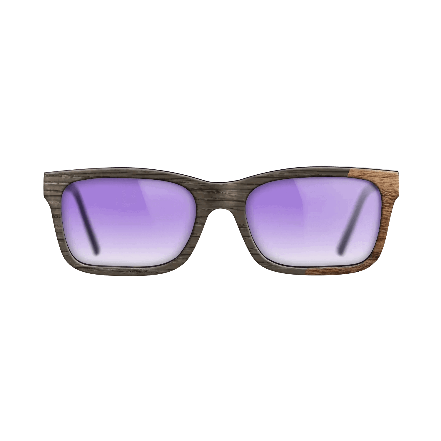 Fumed Oak,Santos Rosewood Dark: Dicut - The Sage - Rectangle - SIRIS wood optic