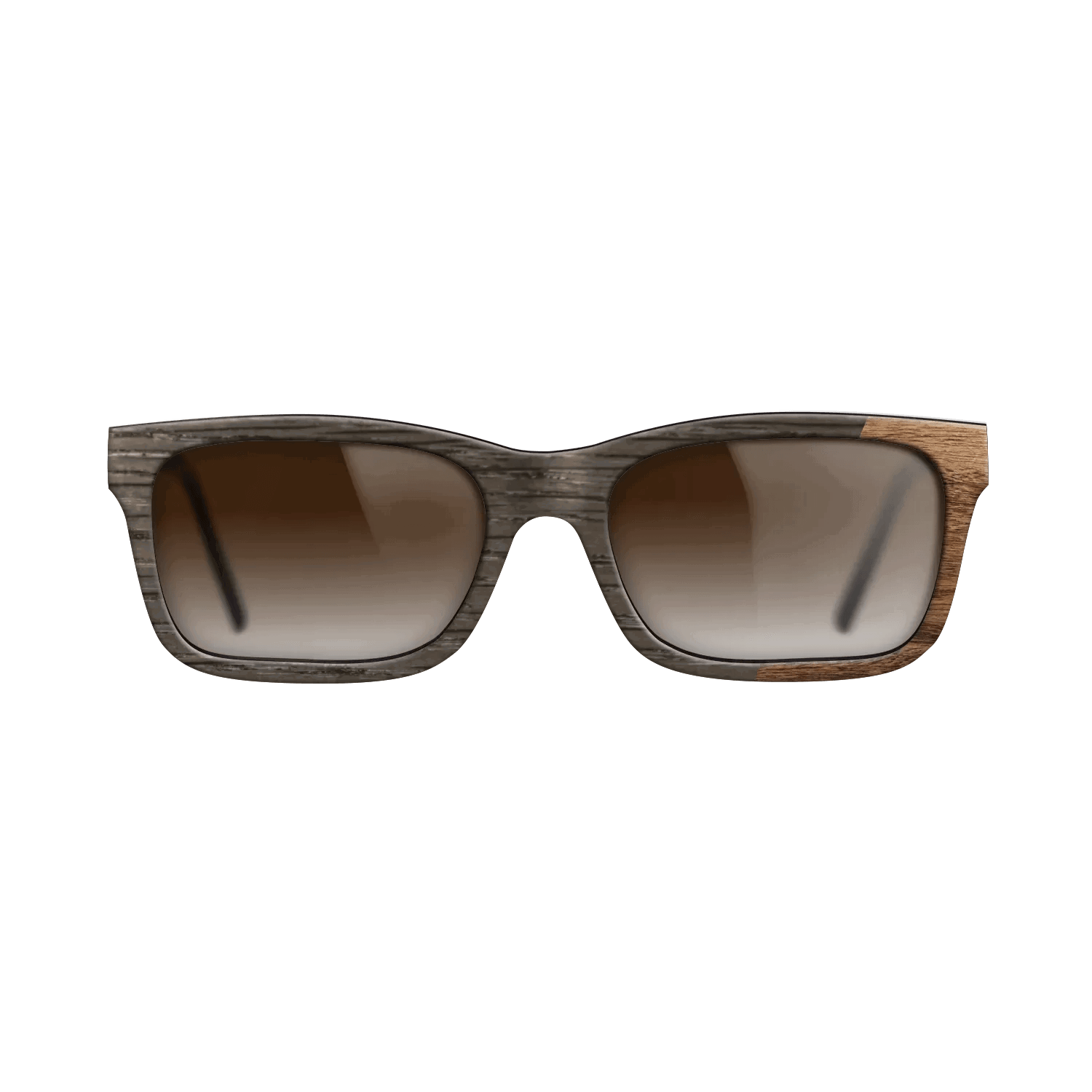 Fumed Oak,Santos Rosewood Dark: Dicut - The Sage - Rectangle - SIRIS wood optic