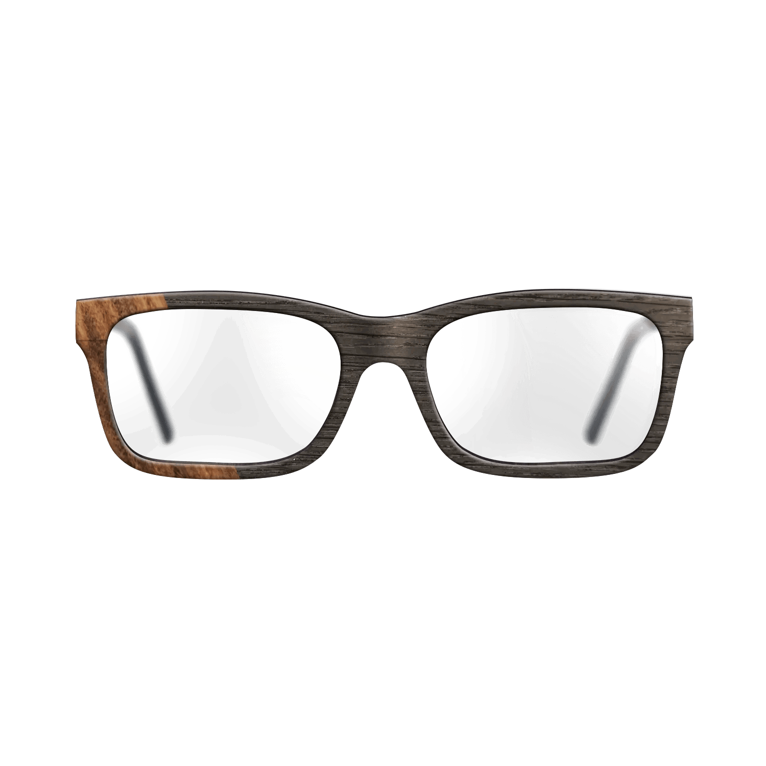 Fumed Oak,Santos Rosewood Light: Bauhaus - The Sage - Rectangle - SIRIS wood optic