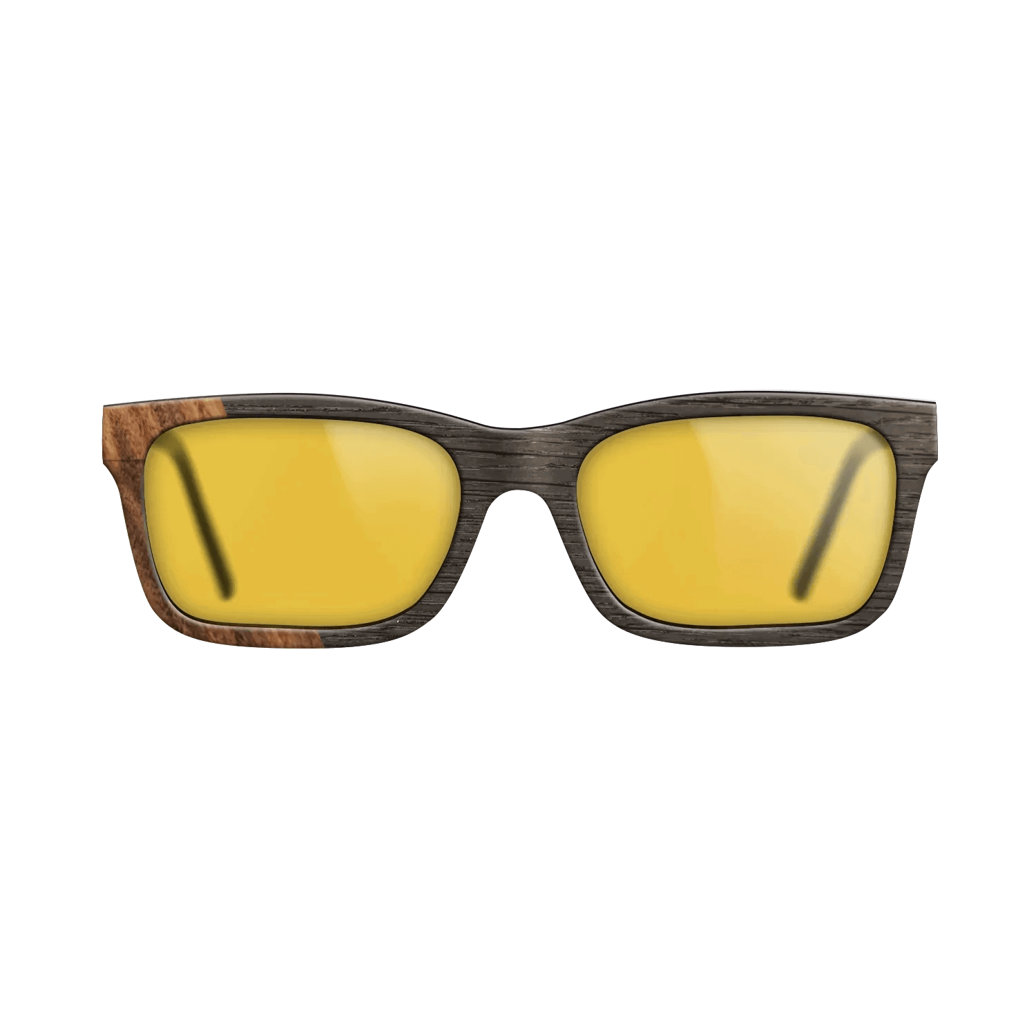 Fumed Oak,Santos Rosewood Light: Bauhaus - The Sage - Rectangle - SIRIS wood optic