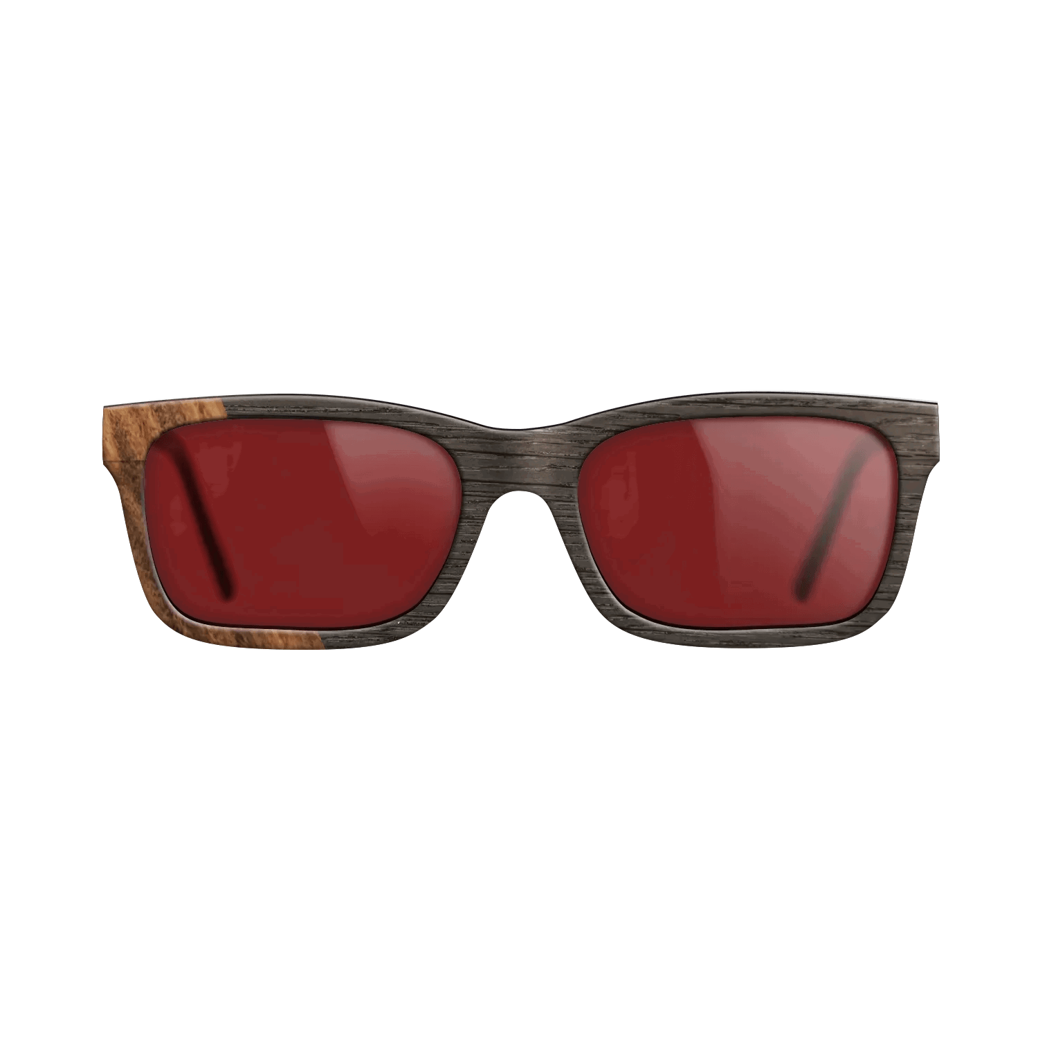 Fumed Oak,Santos Rosewood Light: Bauhaus - The Sage - Rectangle - SIRIS wood optic