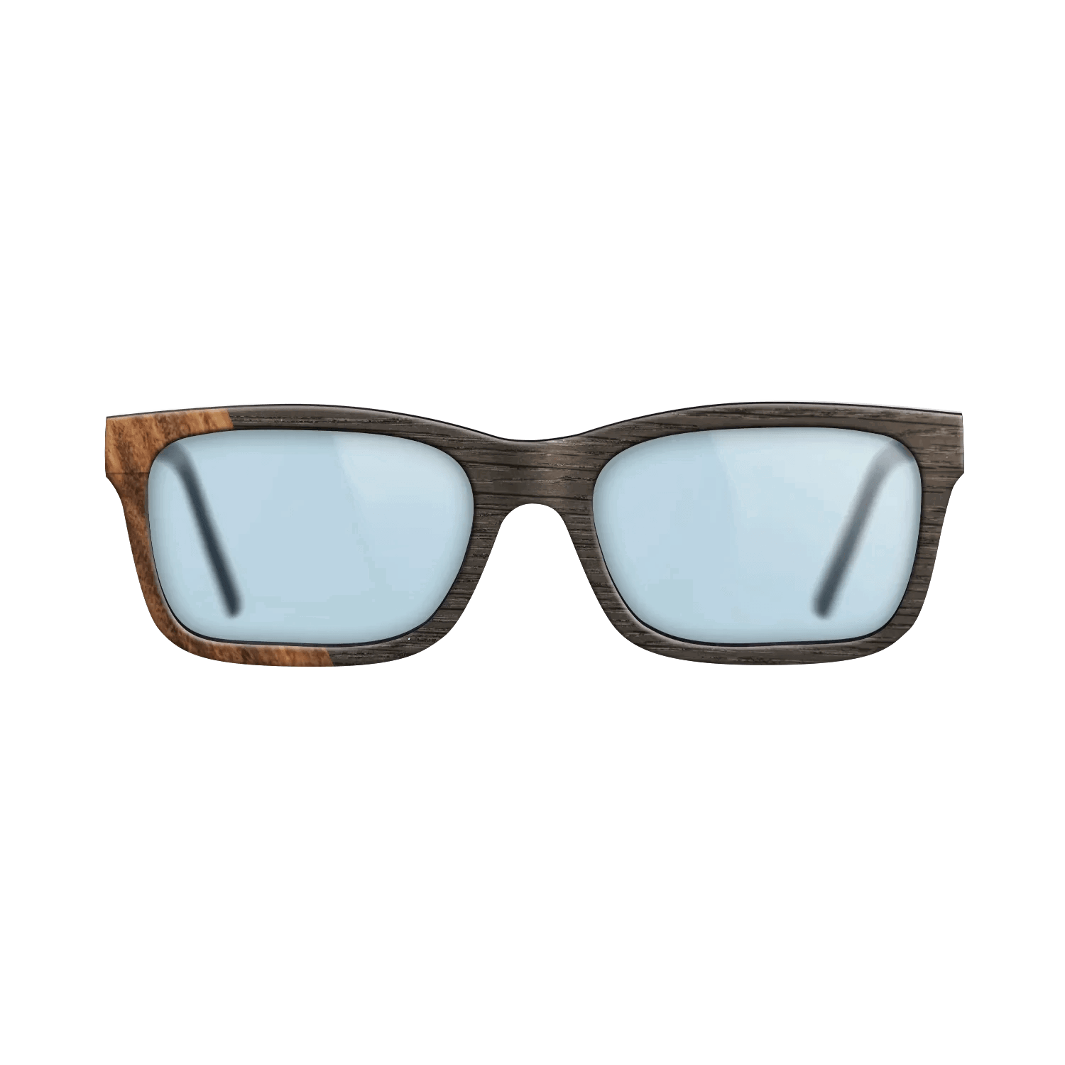 Fumed Oak,Santos Rosewood Light: Bauhaus - The Sage - Rectangle - SIRIS wood optic