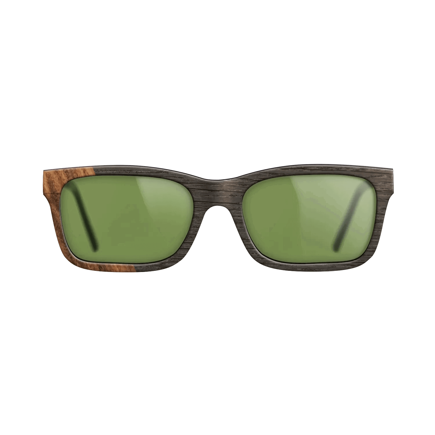 Fumed Oak,Santos Rosewood Light: Bauhaus - The Sage - Rectangle - SIRIS wood optic
