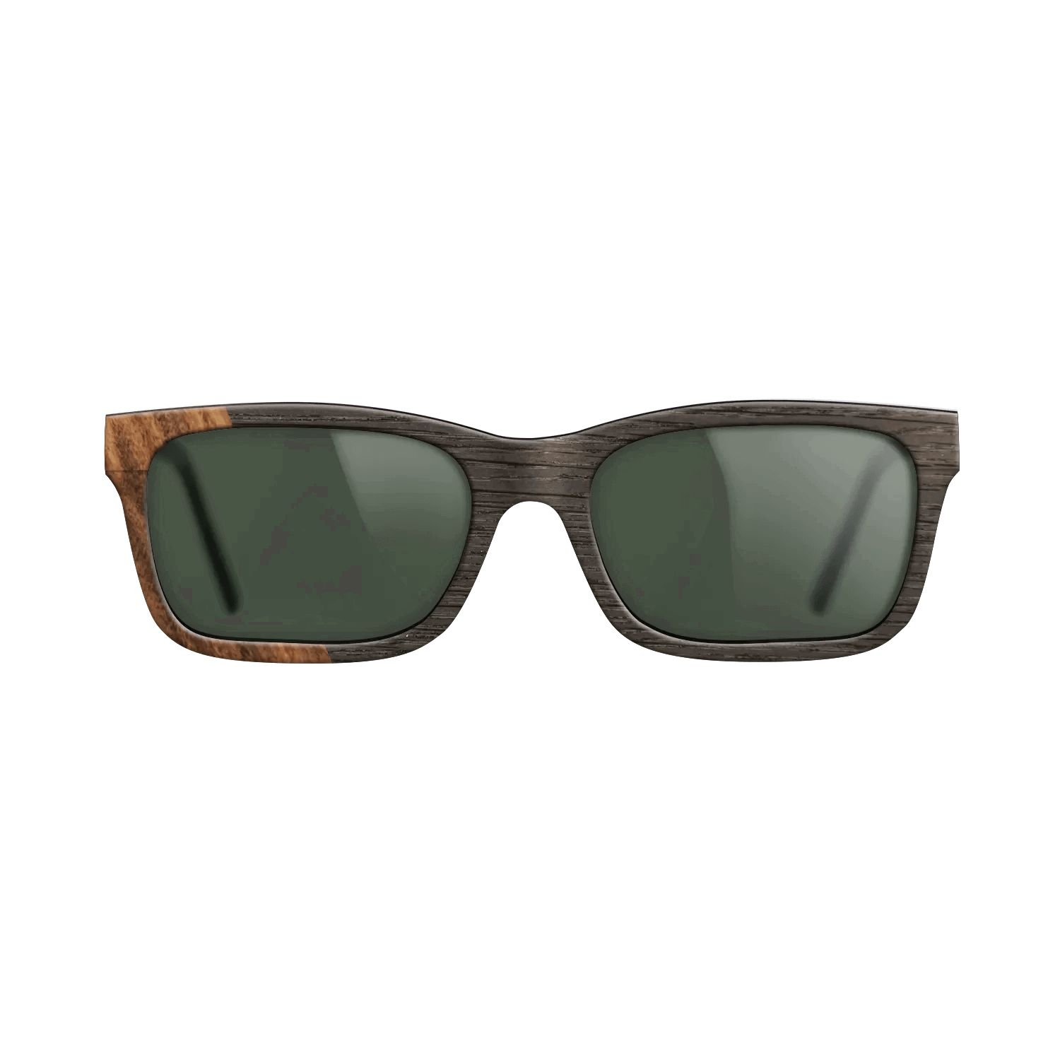 Fumed Oak,Santos Rosewood Light: Bauhaus - The Sage - Rectangle - SIRIS wood optic