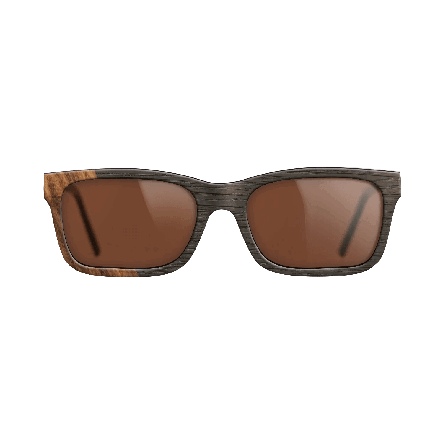 Fumed Oak,Santos Rosewood Light: Bauhaus - The Sage - Rectangle - SIRIS wood optic