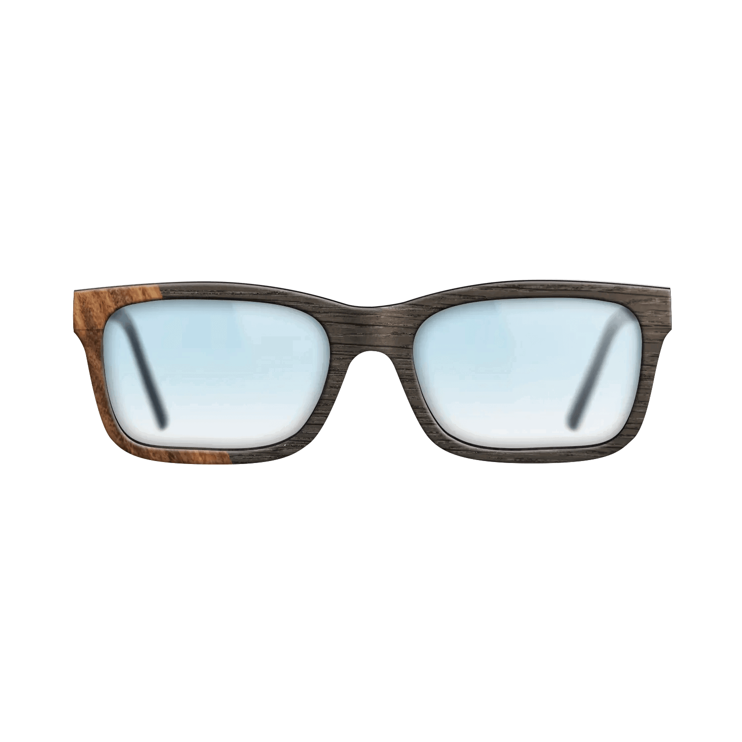 Fumed Oak,Santos Rosewood Light: Bauhaus - The Sage - Rectangle - SIRIS wood optic