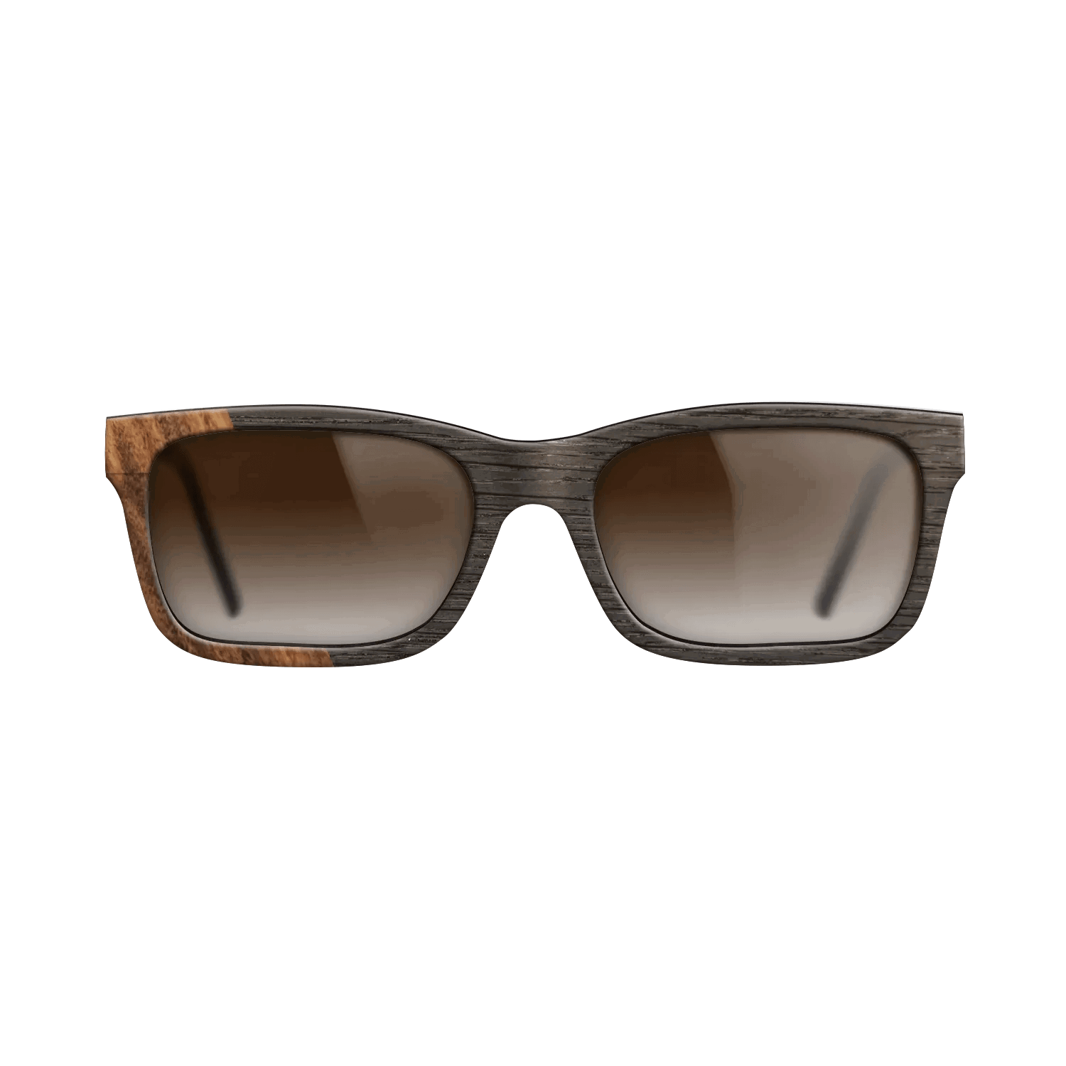 Fumed Oak,Santos Rosewood Light: Bauhaus - The Sage - Rectangle - SIRIS wood optic