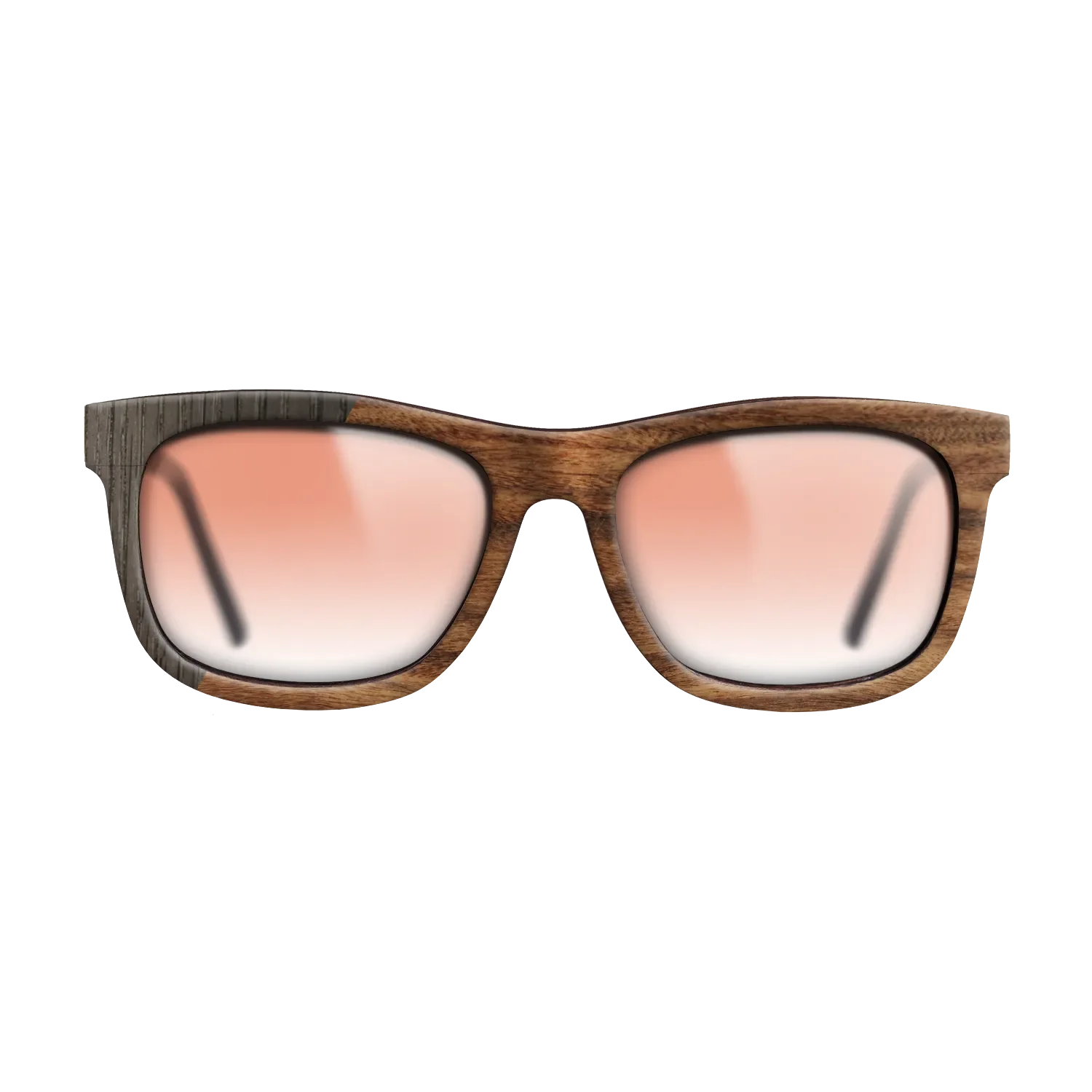 Fumed Oak,Santos Rosewood Light: Binary - The Hero - Square - 1271 - SIRIS wood optic