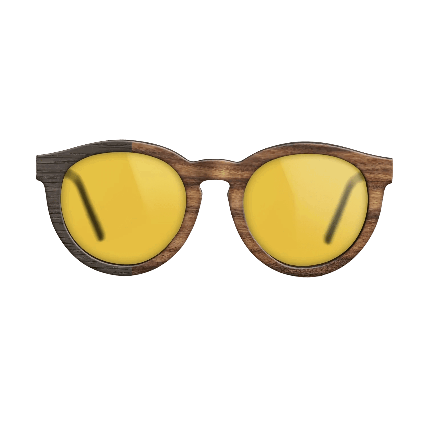 Fumed Oak,Santos Rosewood Light: Binary - The Rebel - Round - SIRIS wood optic