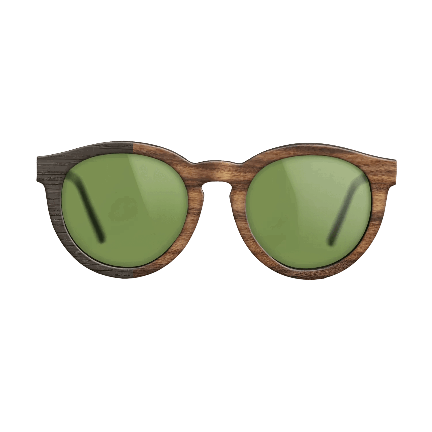 Fumed Oak,Santos Rosewood Light: Binary - The Rebel - Round - SIRIS wood optic